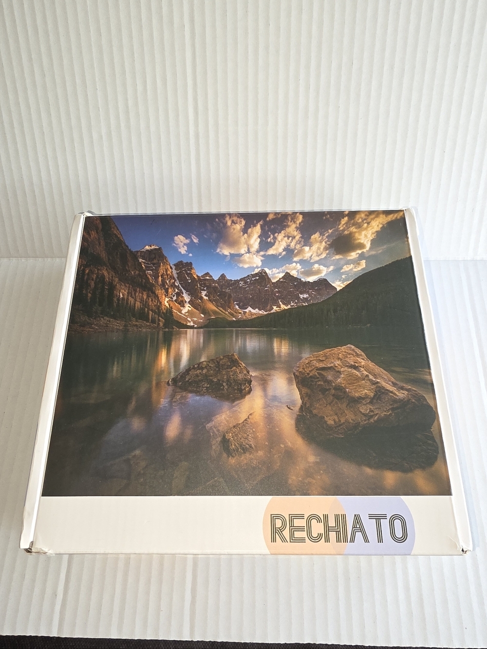 Rechiato Mountain Landscape 1000 Piece Jigsaw Puzzle - Moraine Lake - No. 6623